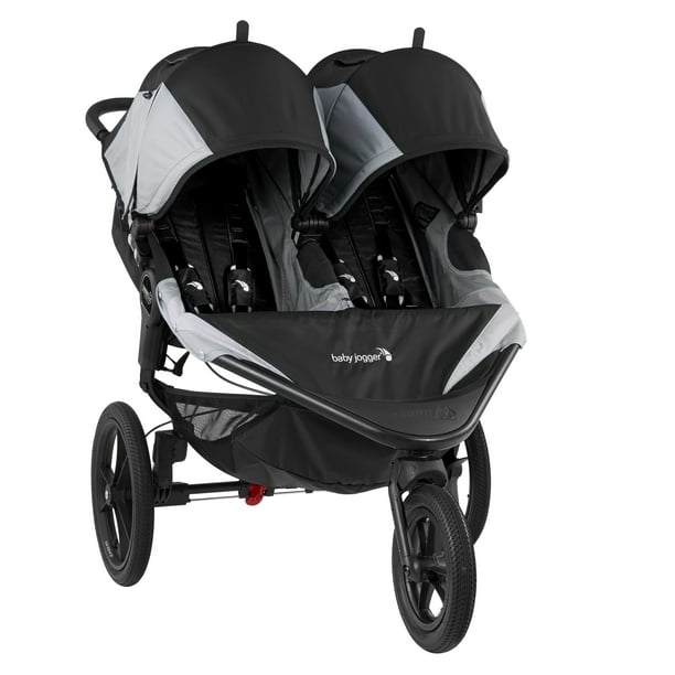 Baby Jogger Summit X3 Double Jogging Stroller Black And Gray Walmart Com Walmart Com