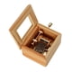 thumbnail image 2 of Caja de música con manivela, caja Musical compacta de madera para decoración de escritorio, para dormitorio y oficina, 2 of 5