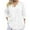 White, variant on ZyeKqe Plus Size Tops for Women Cotton Linen Long Sleeve Shirts Button up V Neck Casual Loose Fitting Fall Top