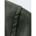 thumbnail image 5 of Warm Fleece Bomber Jacket, Men's Casual Lapel Button Up Jacket Coat For Fall Winter, 5 of 6