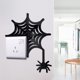 thumbnail image 2 of Pegatinas XEEJARUI para esquina de puerta de Halloween, adorno para puerta de Halloween, letrero acrílico para decoración de esquina de puerta de casa (A), 2 of 6