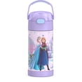thumbnail image 1 of Thermos Kids Stainless Steel Vacuum Insulated Funtainer 12 Oz Water Bottle with Flip Up Straw, Frozen, 1 of 7