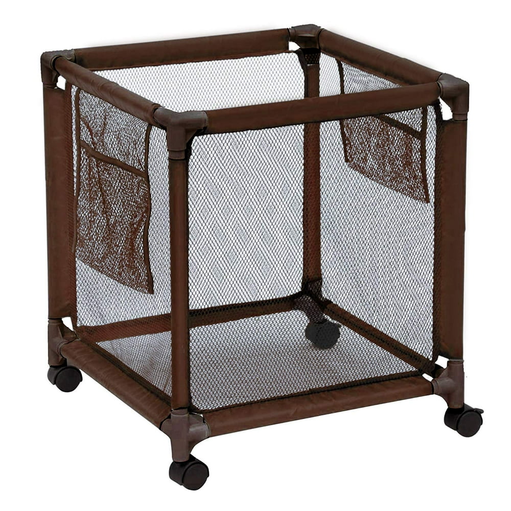 Essentially Yours Rolling Pool Storage Organizer Bin, Standard Size, 18