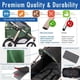 thumbnail image 3 of Pet Rover Run Performance Jogging Sports Stroller with Comfort Rubber Wheels/Zipper-Less Entry/1-Hand Quick Fold/Aluminum Frame ShopWise Round, 3 of 6
