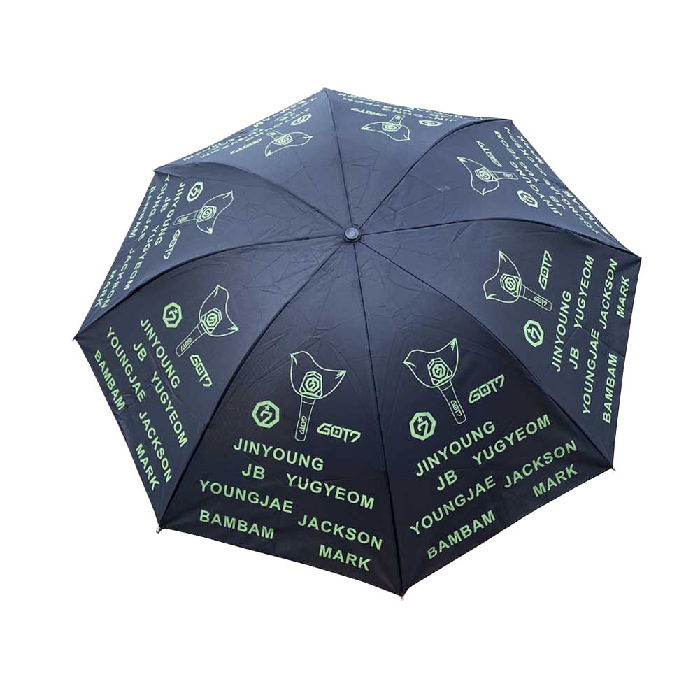 Hit Upon Dual Use Sun Rain Umbrella Folding Letter