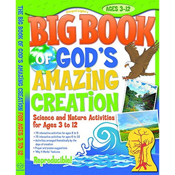 Pre-Owned Big Book of God's Amazing Creation (Big Books) (Paperback) 0830738444 9780830738441