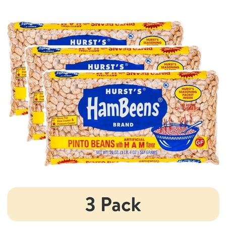 (3 pack) Hurst’s Pintos HamBeens, 20 oz