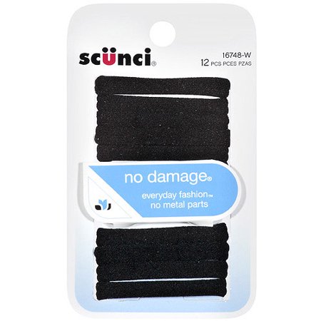 Upc 043194167487 Scunci No Damage Elastics Black 12 Pcs