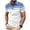 Blue, variant on Guluxicc Men's Henley Shirts Classic Fit Short Sleeve Striped Shirts for Business Everyday Wear Summer Casual Outfits
