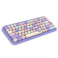 thumbnail image 2 of Teclado Bluetooth CUTICAT 308I Mini Teclado Con Teclas Redondas Retro De 84 Teclas, 2 of 8
