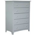thumbnail image 2 of Solid Wood Five Drawer Chest, 2 of 3