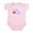 Petal Pink, variant on CafePress - 1/2 FILIPINA Infant Bodysuit - Baby Light Bodysuit, Size Newborn - 24 Months