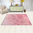 thumbnail image 2 of FREEAM Cherry Blossom Non Slip Area Rug for Living Dinning Room Bedroom Kitchen, (20 x 31 Inch), Japanese Floral Nursery Rug Floor Carpet Yoga Mat, 2 of 6