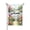 HYQ6, variant on Welcome Spring Garden Flag 12x18 Inch Double Sided Floral Butterfly Garden Decor, White Fence Gate Pathway Flowers Yard Outdoor Flag