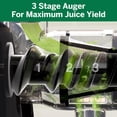 thumbnail image 2 of Omega Cold Press 365, Horizontal Cold Press Technology Juicer H3000D, Black., 2 of 5