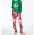 thumbnail image 3 of Inicio Ropa Decoración padre-hijo Decoración del hogar STOP ElfingAROUND Conjunto de pijama navideño estampado, 3 of 5