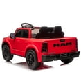 thumbnail image 3 of 24V Ride on Toy for Big Kids, 2 Seater Ride On Car with Remote Controll, Ride on Truck w/4-Wheel Suspension, Truck Bed Storage, Dual-Speed Modes, Soft Start & Stop (Red), 3 of 7