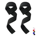 thumbnail image 1 of Ourlova 2 Pcs Sangles de Poignet de Musculation en Silicone Antidérapantes Résistantes à l'Usure Sangles de Levage de Gym pour Entraînement Physique Musculation Noir, 1 of 9