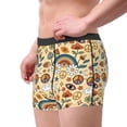 thumbnail image 2 of Uemuo 70s Hippie Style Pattern Men's Boxer Briefs,Trunk Anti-Chafing,Comfortable, Durable, and Stylish Underwear-XX-Large, 2 of 9