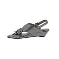 thumbnail image 2 of Bellini Lady Women Wedge Sandal In Pewter Smooth, 2 of 5