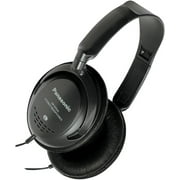 Panasonic RPHT225 Black Lightweight Monitor Stereo Sound Wired Over Ear Headphones