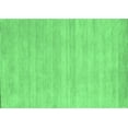 thumbnail image 1 of Ahgly Company Indoor Rectangle Solid Emerald Green Modern Area Rugs, 4' x 6', 1 of 4