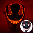 thumbnail image 1 of Máscaras LED de Halloween, máscaras de terror de Halloween para niños adultos, máscaras de fiesta de cosplay de anime, disfraces de Halloween para hombres y mujeres Kuyhfg Sin marca, 1 of 2