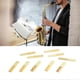 thumbnail image 5 of 10Pcs Saxophone Eb Clarinet Reeds Strength 2 Robust Professional Sax Eb Clarinet Reed Set Wood Color Number 2, 5 of 5