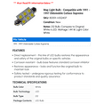thumbnail image 2 of Map Light Bulb - Compatible with 1991 - 1997 Oldsmobile Cutlass Supreme 1992 1993 1994 1995 1996, 2 of 2