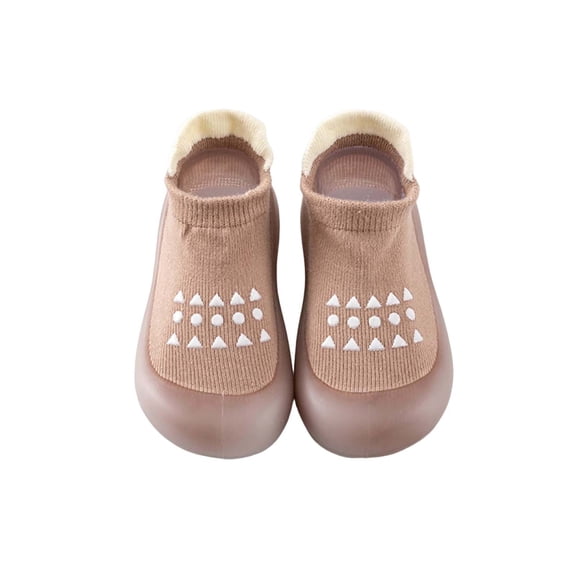 Owordtank Baby Sock Shoes Boys Girls First Walking Infant Toddler Shoes Non Slip Lightweight Indoor Outdoor