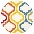 thumbnail image 1 of Safavieh Safavieh Kids Shag Ivory Shag Rug - Round 6'7", 1 of 3