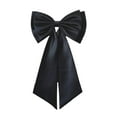thumbnail image 2 of Boque de satén desmontable suministros elegantes para el vestido para vestidos de graduación Fiestas de regalos de viaje Negro, 2 of 8