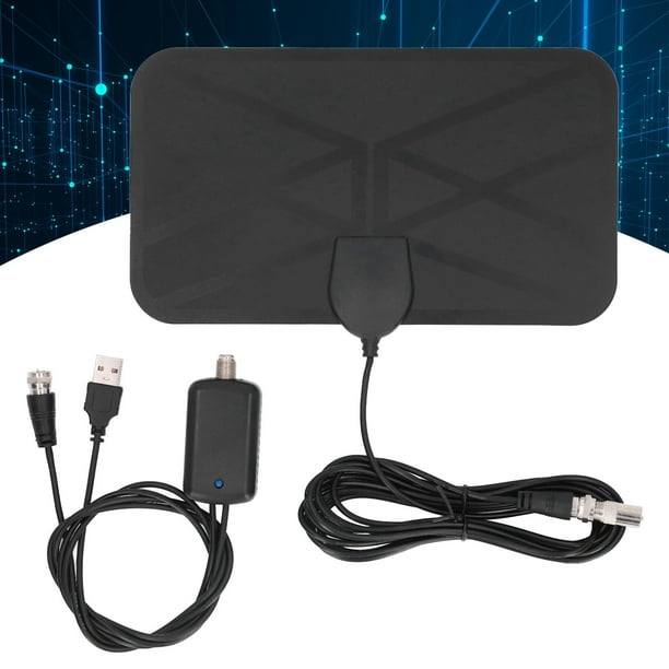 Antena TV Digital Antena Interior Terrestrial HD 4K 1080P Antena 25dbi Gane Adhesivo Monte KJ-036