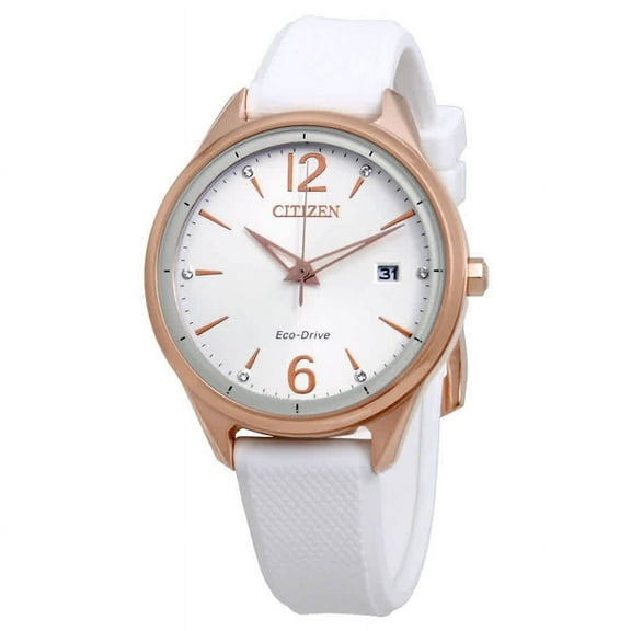 CITIZEN Women's Chandler Silver Dial Watch FE6103-00A