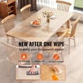 thumbnail image 3 of VEVOR 12x12 to 36x72 Inch Clear Table Cover 1.5mm PVC Waterproof Protector for Desks & Dining Tables 18" x 48", 3 of 5