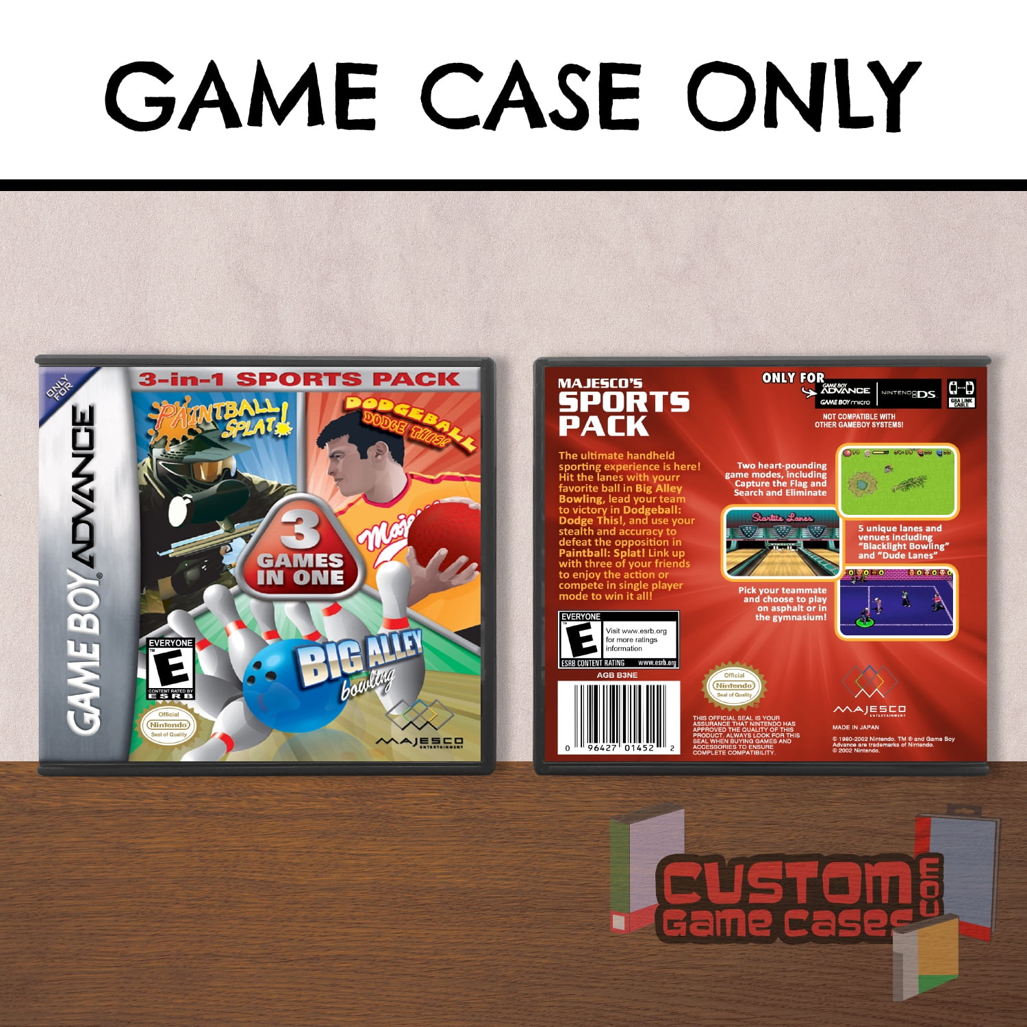 3in1 Sports Pack Paintball Splat! / Dodgeball Dodge This! / Big