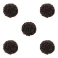 thumbnail image 1 of maskred Fashionable Afro Puff Drawstring Ponytail Bun Synthetic Hair Bun For Trendy Brown Black 5Set, 1 of 6