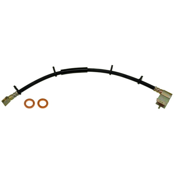 Dorman H380341 Front Driver Side Brake Hydraulic Hose for Specific Dodge Models