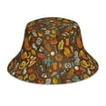 thumbnail image 3 of Daiia Picnic Pattern Bucket Hat - Trendy Cotton Sun Hat for Beach, Golf, Fishing - Fun Outdoor Vacation Boonie for Men and Women, 3 of 9