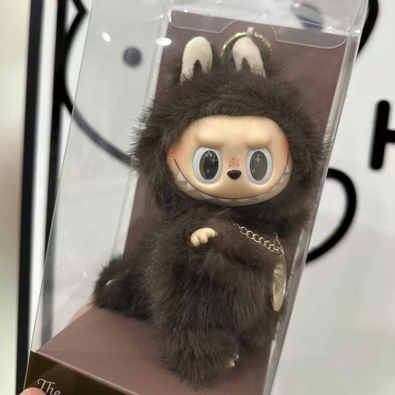 In Stock Mokoko Zimomo Halloween Labubu Keychain Doll