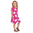 thumbnail image 4 of Hello Kitty Toddler Girl Short Sleeve Drop Waist All Over Print Dress, Sizes 12M-5T, 4 of 7