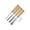 🔥 Brown_Hot#1918, variant on Wood Carving Chisel Set | Chromium Vanadium Steel | Hardwood Handle Non-Slip Grip | Multi-Width 6mm-24mm | Professional Woodworking Tool Kit | 4 Pieces | Rust Resistant | Ergonomic Design