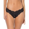 thumbnail image 3 of Smart & Sexy Women's Signature Lace Deep V Bralette and 2 Pack Thong Panty Lingerie Set, SA1517, 3 of 5
