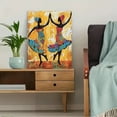 thumbnail image 5 of African Women Dancing Decorative Painting/Canvas Art， Suitable for Decorating Living Room， Bedroom， Dining Room， Office， Hallway， Study Room， Kitchen， Bar， Hotel， Restaurant， Apartment., 5 of 8
