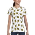 thumbnail image 4 of Honeii Cute Little Bee Print Kids Boy T-Shirt,Breathable Round Neck Tee,Stylish Summer Tee for Boys, for Outdoor Activities and Casual Wear, 4 of 7