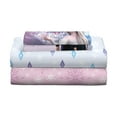 thumbnail image 6 of Disney Frozen Kids Full Sheet Set, Purple and Pink, 6 of 8