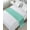 Turquoise, variant on Bed Runner Scarf for Twin Size Bed, Turquoise Burlap Texture Beds Scarf Throws for Foot of Bedding, Farmhouse Vintage Aqua Decorative Beds Runners for Bedroom Guestroom, 71"x20"