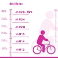 thumbnail image 3 of Bicicleta R16 Gosa Princess Morada, 3 of 3
