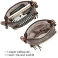 thumbnail image 5 of Lightweight Crossbody Bags for Women Shoulder Bag Purse Vegan Leather Soft Travel Handbag with Multi Pockets, 5 of 7