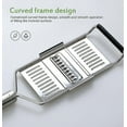 thumbnail image 4 of Stainless Steel Kitchen Vegetable Cutter Slicer with 3 Replaceable Blades, 4 of 5